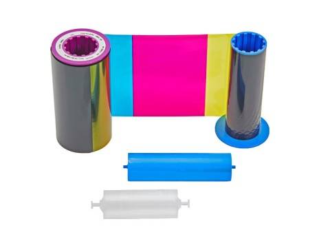 Zebra ribbon, YMCKK, 500 images (single-sided) or 250 images (dual-sided)-3