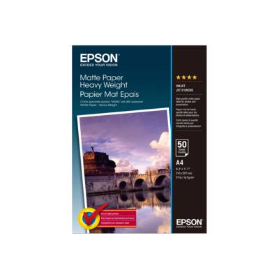 EPSON Mat fotopapier S041256 - 167 g / m2 - A4 - 50 vellen-0