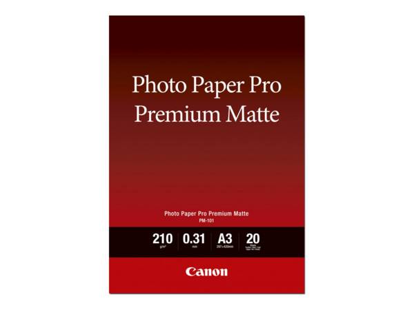 Canon PM-101 Pro Premium mat A 3+, 20 Vel, 210 g