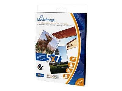 MediaRange fotopapier hoogglans 13x18cm 220g 50 vel-0