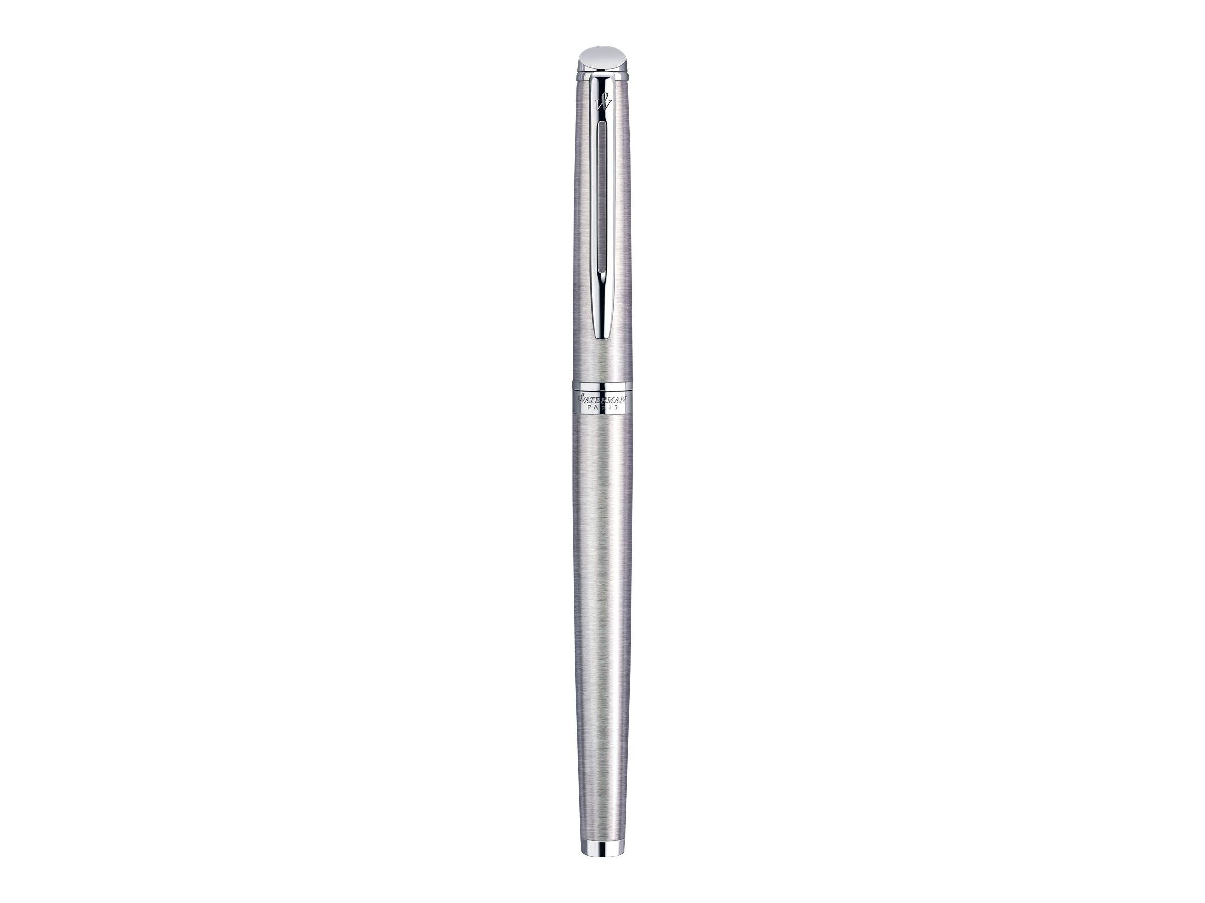 WATERMAN vulpen Hemisphere roestvrij staal CC F blauwe geschenkdoos-4