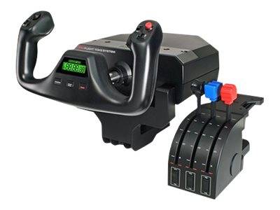 Logitech Gaming Saitek Pro Flight Yoke System PZ44 Vliegsimulator stuurkolom USB PC Zwart Schroefbevestiging-8