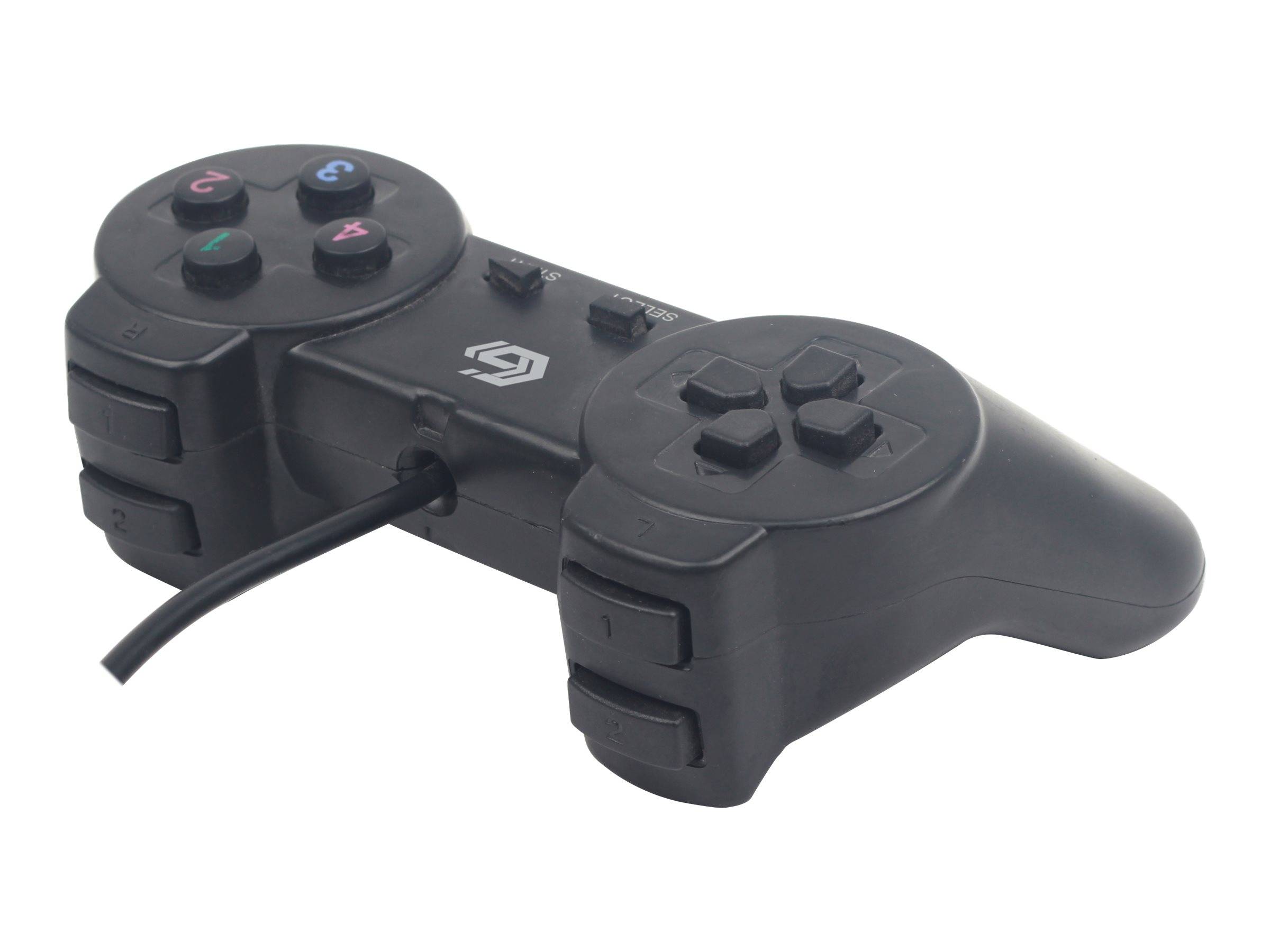 GEMBIRD JPD-UB-01 Gamepad; zwart; USB A; bekabelde,USB 2.0; 1,45m; Aant.knop: 14 - 1 stuk-6