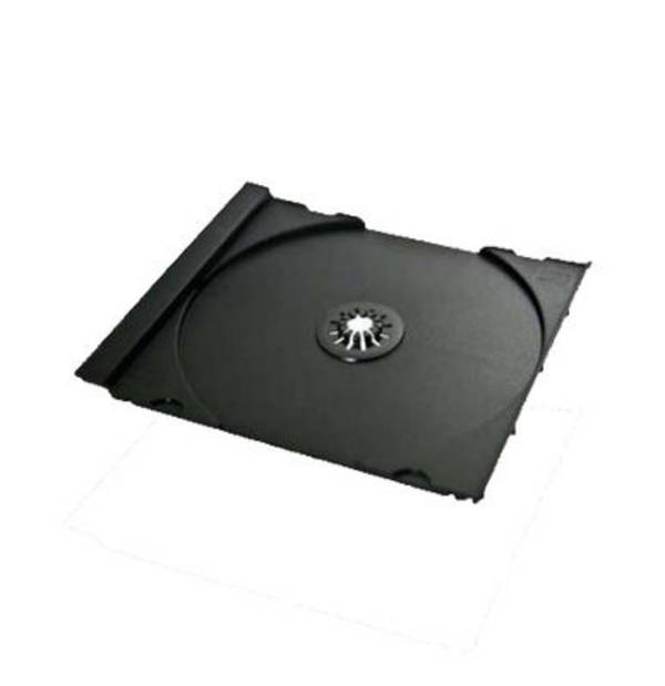 MediaRange cd-lade voor cd-hoesje, voor 1 schijf, compatibel met cd-spelers.