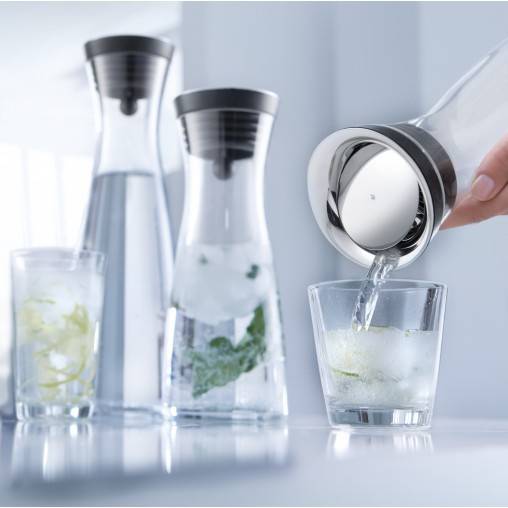 WMF Water decanter 1.5 l black Basic 15 l Glas Zwart Transparant 113 mm 327 mm-8