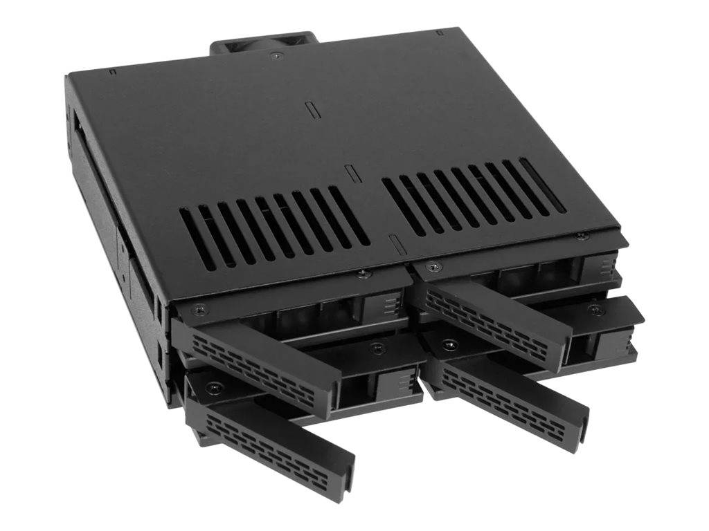 Icy Dock MB324SP-B - SATA - SATA II - SATA III - Serial Attached SCSI (SAS) - 440 g - Desktop - Zwart-5