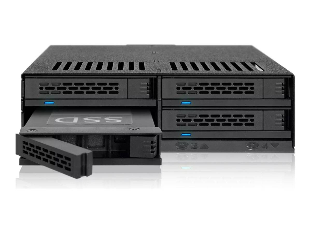 Icy Dock MB324SP-B - SATA - SATA II - SATA III - Serial Attached SCSI (SAS) - 440 g - Desktop - Zwart-6