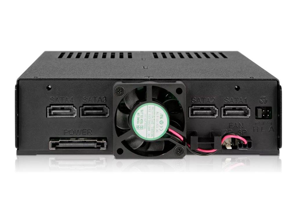 Icy Dock MB324SP-B - SATA - SATA II - SATA III - Serial Attached SCSI (SAS) - 440 g - Desktop - Zwart-7