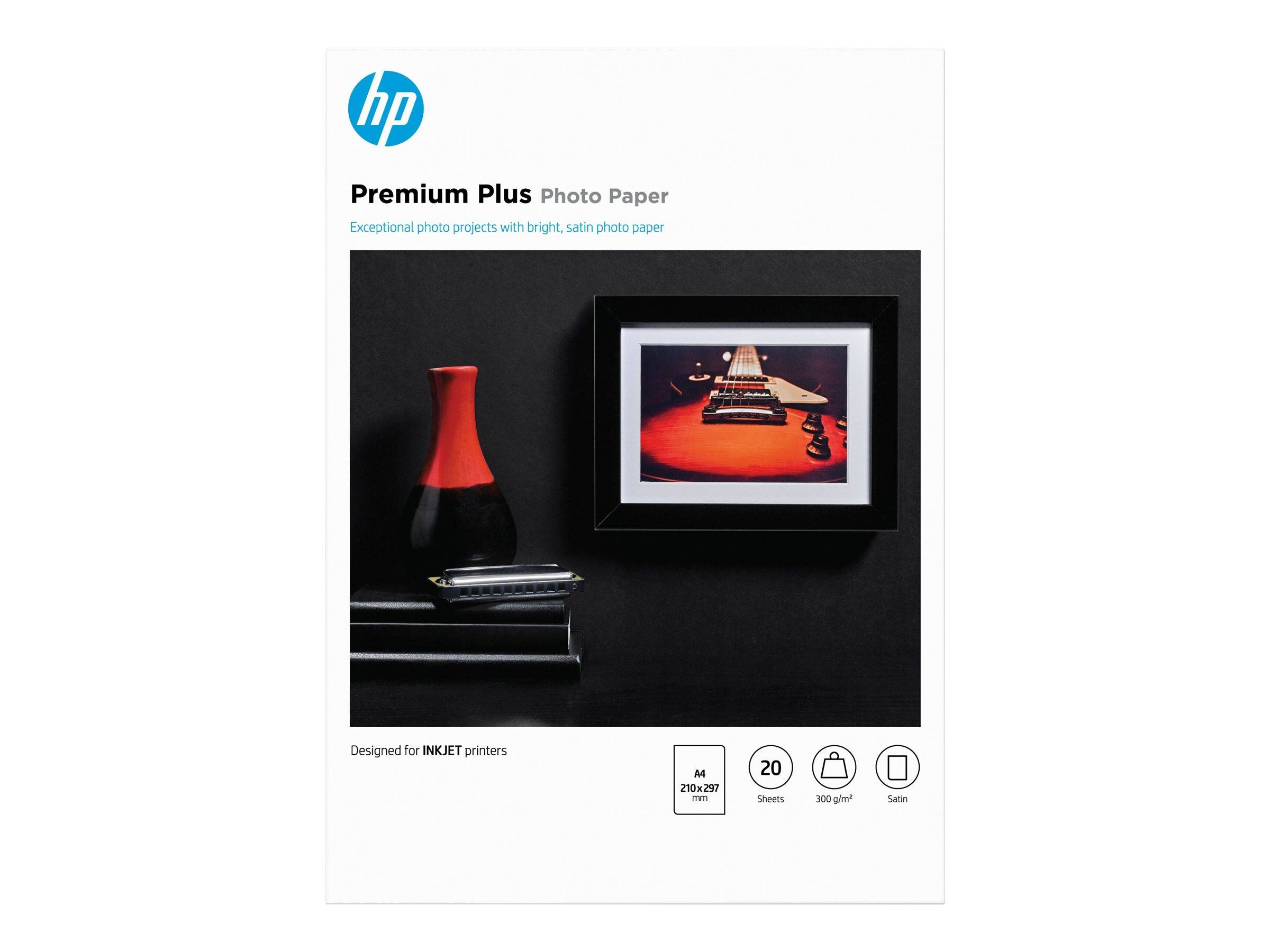Fotopapier HP Premium Plus A4 20 stuks 210x297mm zijdemat-4