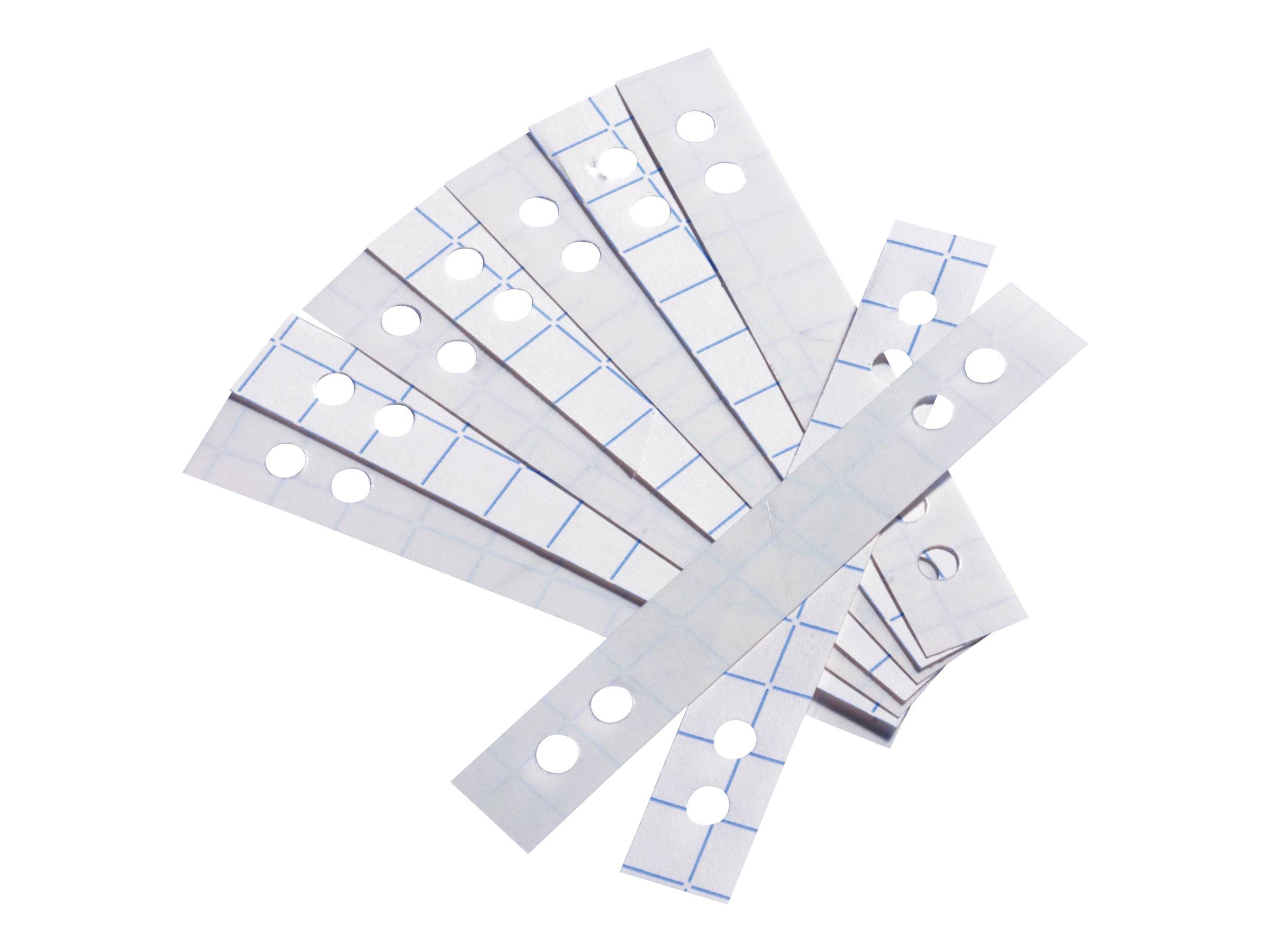 Duurzame, transparante gatenverstevigingsstrips, verpakking van 50 stuks.-0