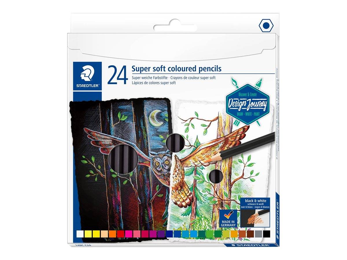 STAEDTLER kleurpotlood zacht 24ST-0