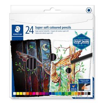 STAEDTLER kleurpotlood zacht 24ST-8