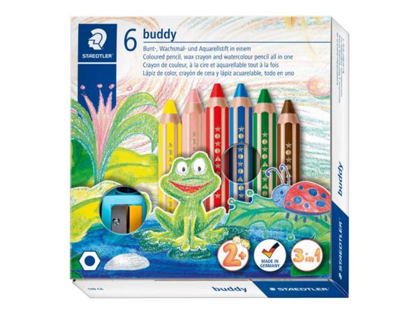 STAEDTLER kleurpotlood Noris junio 6ST