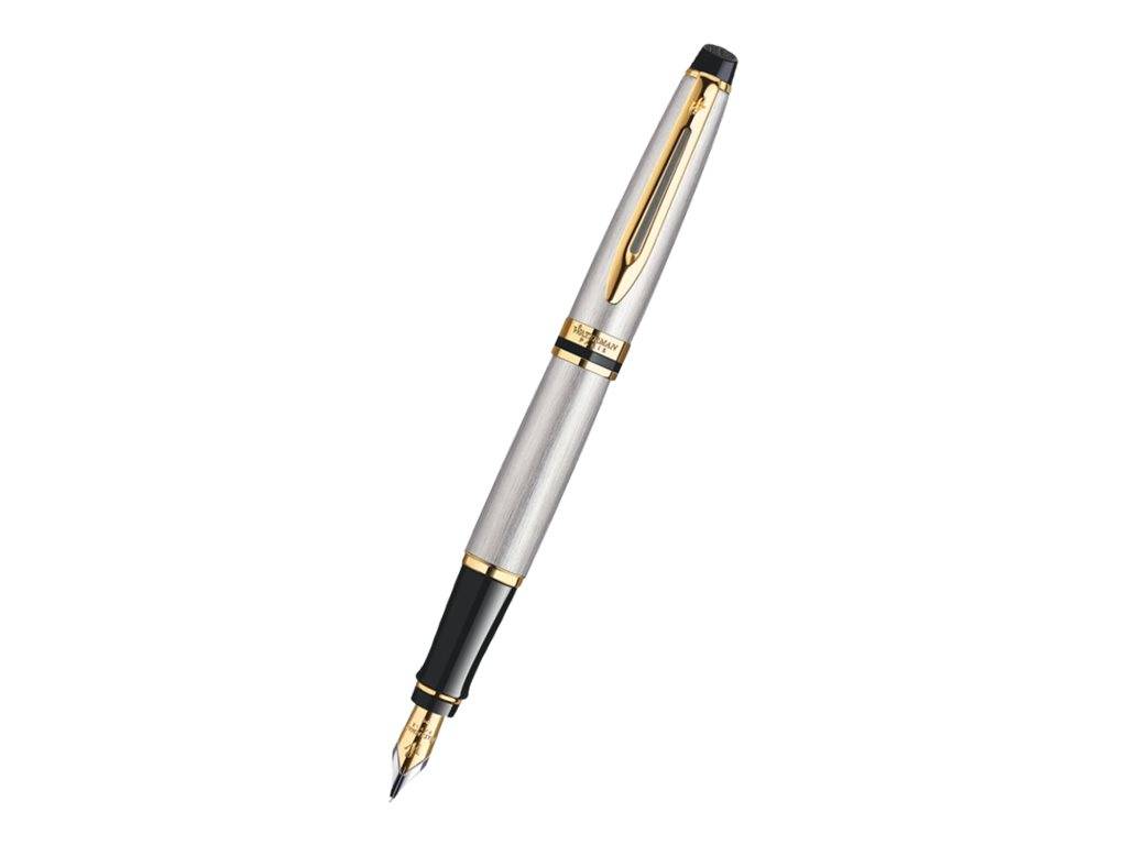 WATERMAN Vulpen Expert Metallic GC M Blauwe Cadeauverpakking-2