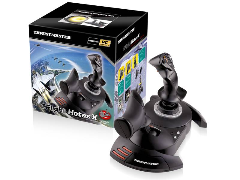 Thrustmaster T-Flight Hotas X Vliegsimulator joystick USB PC, PlayStation 3 Zwart-4