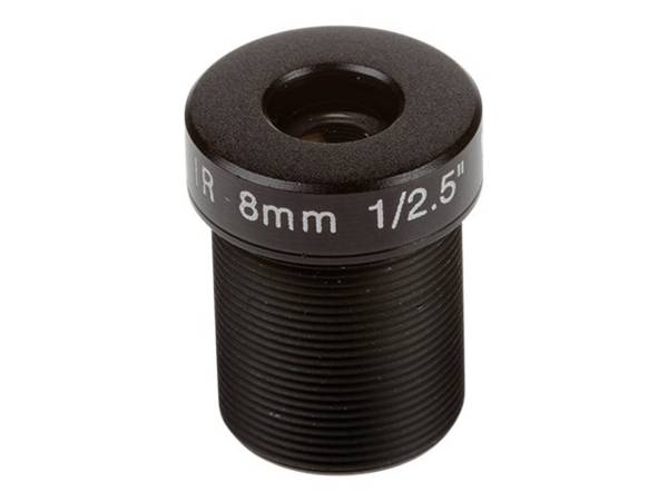 AXIS - 8 mmf/1,6 - Vast Lens voor M12-bajonet - Ontworpen voor Surveillance camera