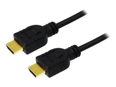LOGILINK CH0037 Kabel; HDMI-stekker,aan beide zijden; PVC; Lngt: 2m; zwart - 1 stuk-0