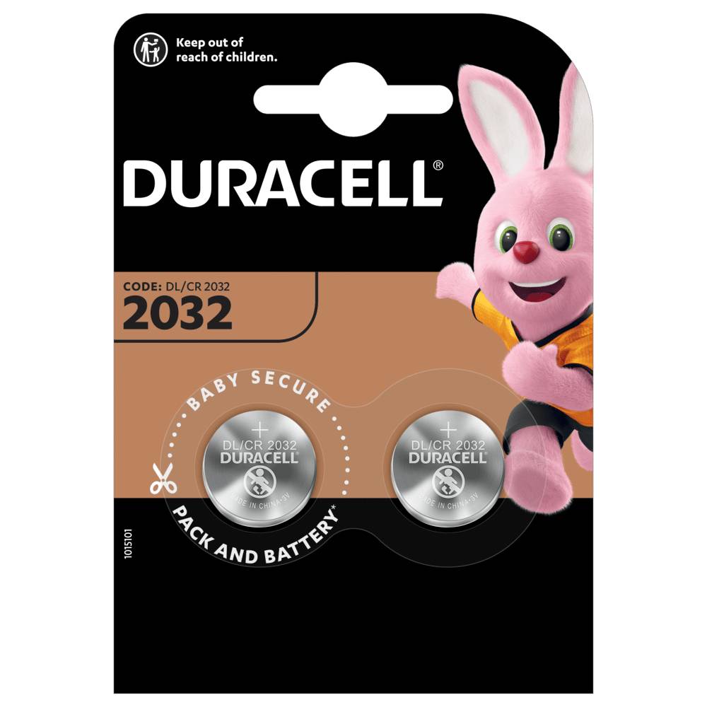 Duracell lithium CR2032 blister 2-6