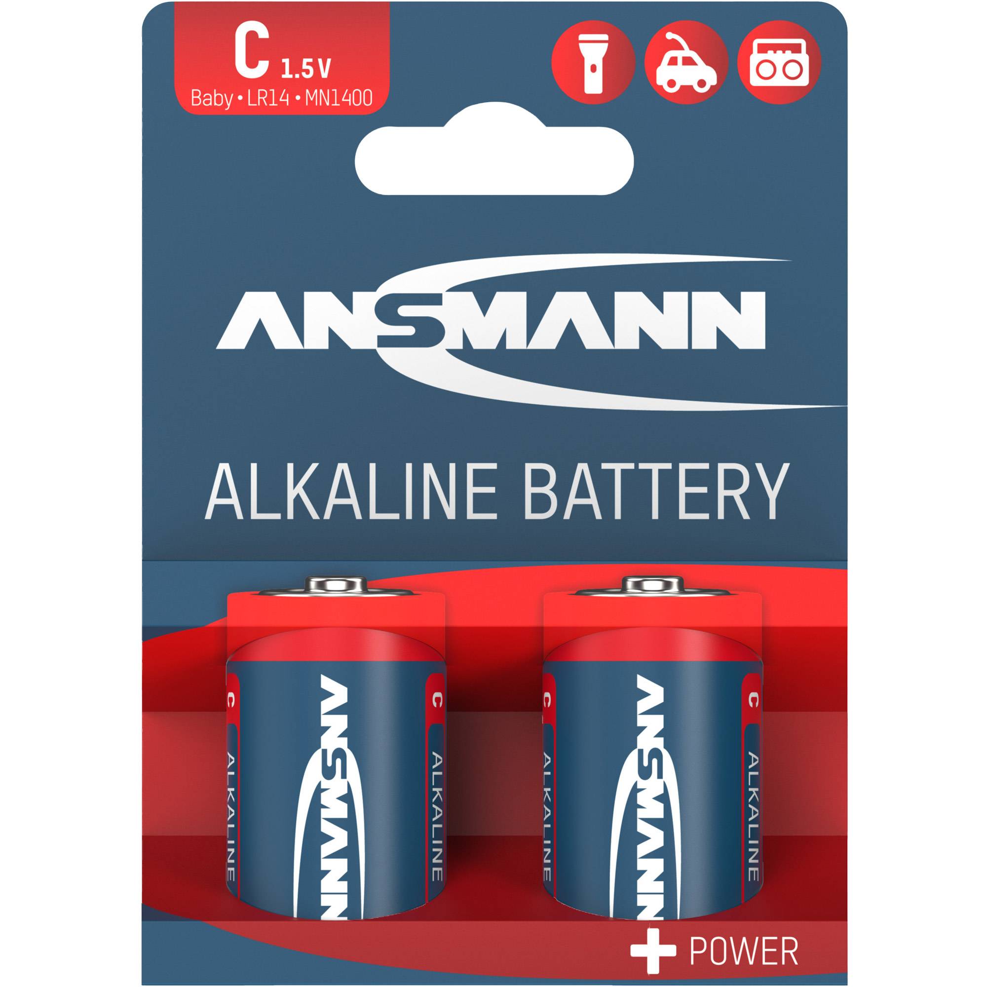 Batterijen C / LR14 2ST-3