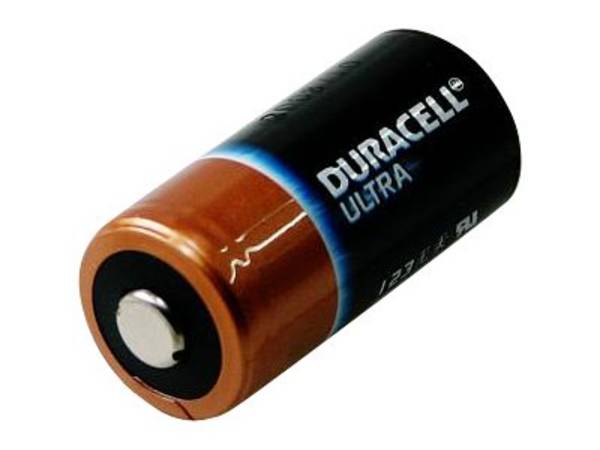 Duracell batterij Ultra Photo Lithium 123 (CR17345) 2 stuks.