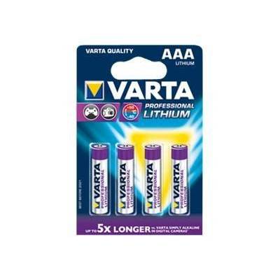 Varta Professional Lithium AAA - 1,5 V, 1100 mAh, LI/IJZER DI-0