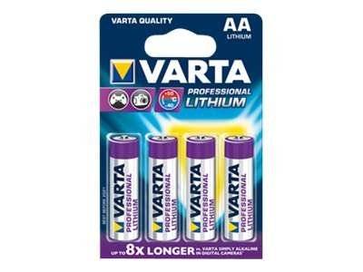 Varta Professional Lithium AA - 1,5 V, 2900 mAh, LI/IRON DI-0
