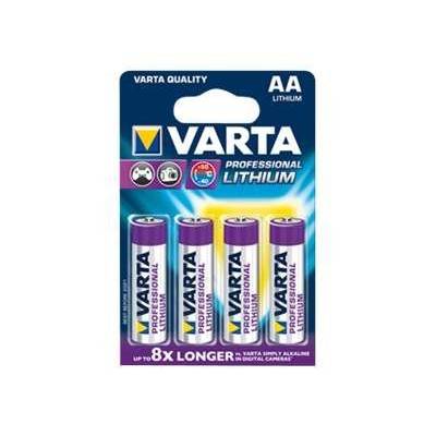Varta Professional Lithium AA - 1,5 V, 2900 mAh, LI/IRON DI-0
