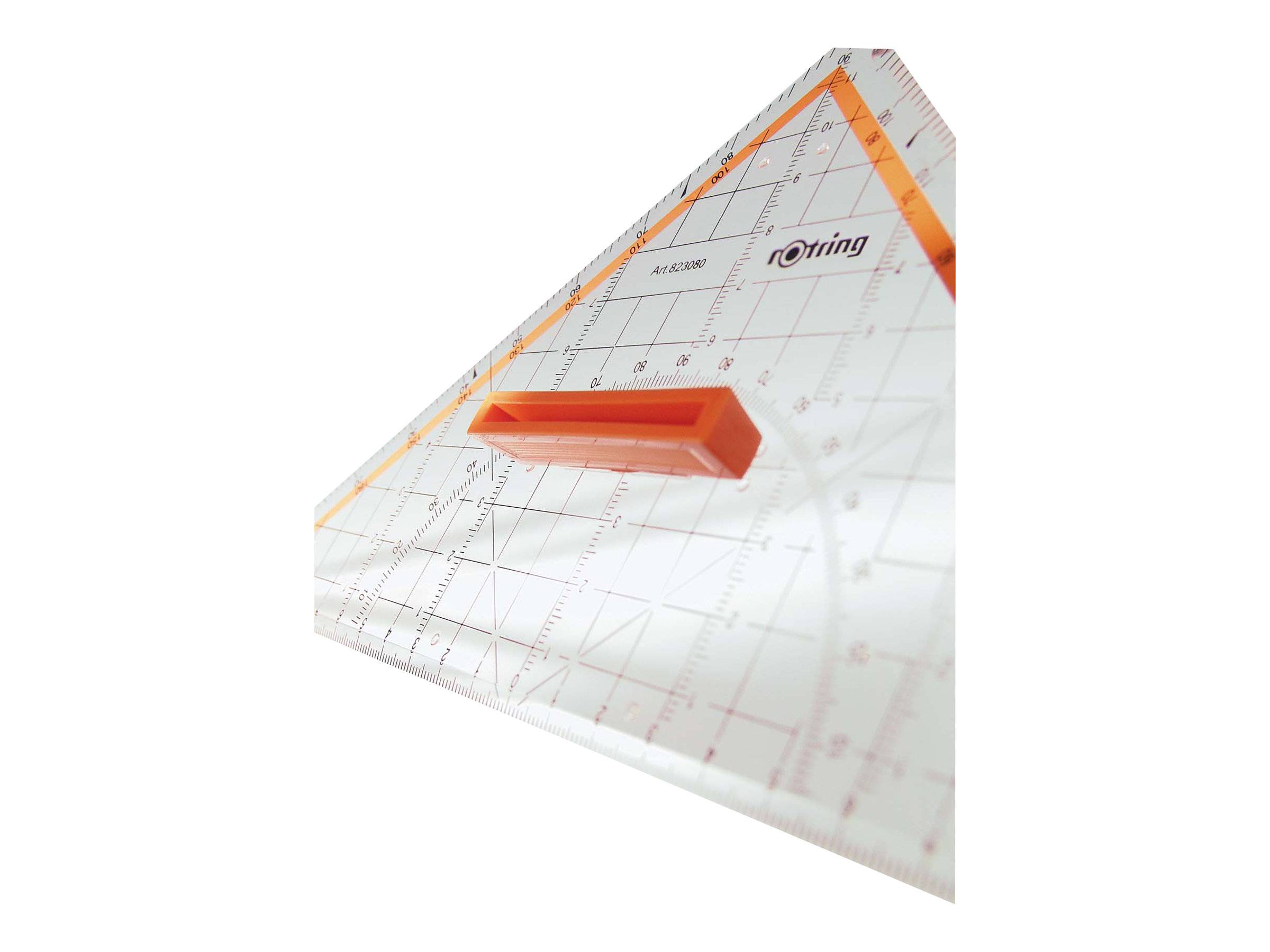 ROTRING Tekendriehoek TZ-Driehoek 32 cm Handvat afneembaar-2