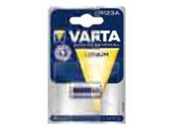 Varta CR123A - 1600 mAh, 3 V, 17 g