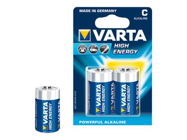 Varta Longlife Power alkaline C LR14 blister 2