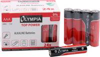 Olympia-alkalinebatterijen AAA-verpakking van 24 stuks-1