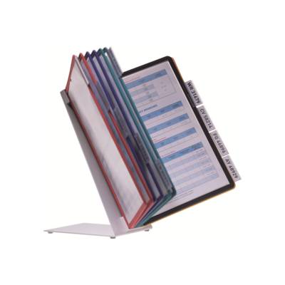Bureaustandaard Durable Vario met 10-tassen A4 assorti-0