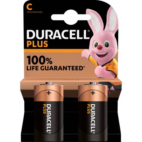 Duracell Plus alkaline C MN1400 blister 2