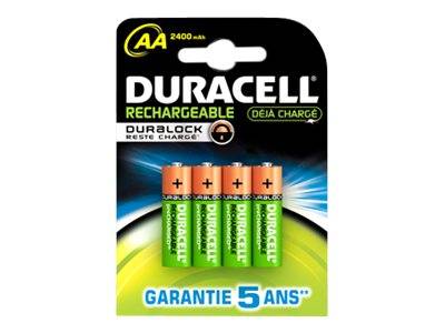 Batterij oplaadbaar Duracell 4xAA 2500mAh Ultra-0