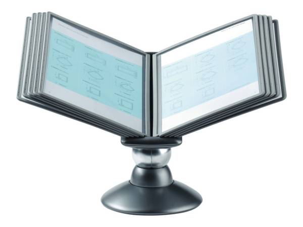Duurzaam SherpaMotion-displaypaneelsysteem, 10 A4-grafietkleurige displaypanelen