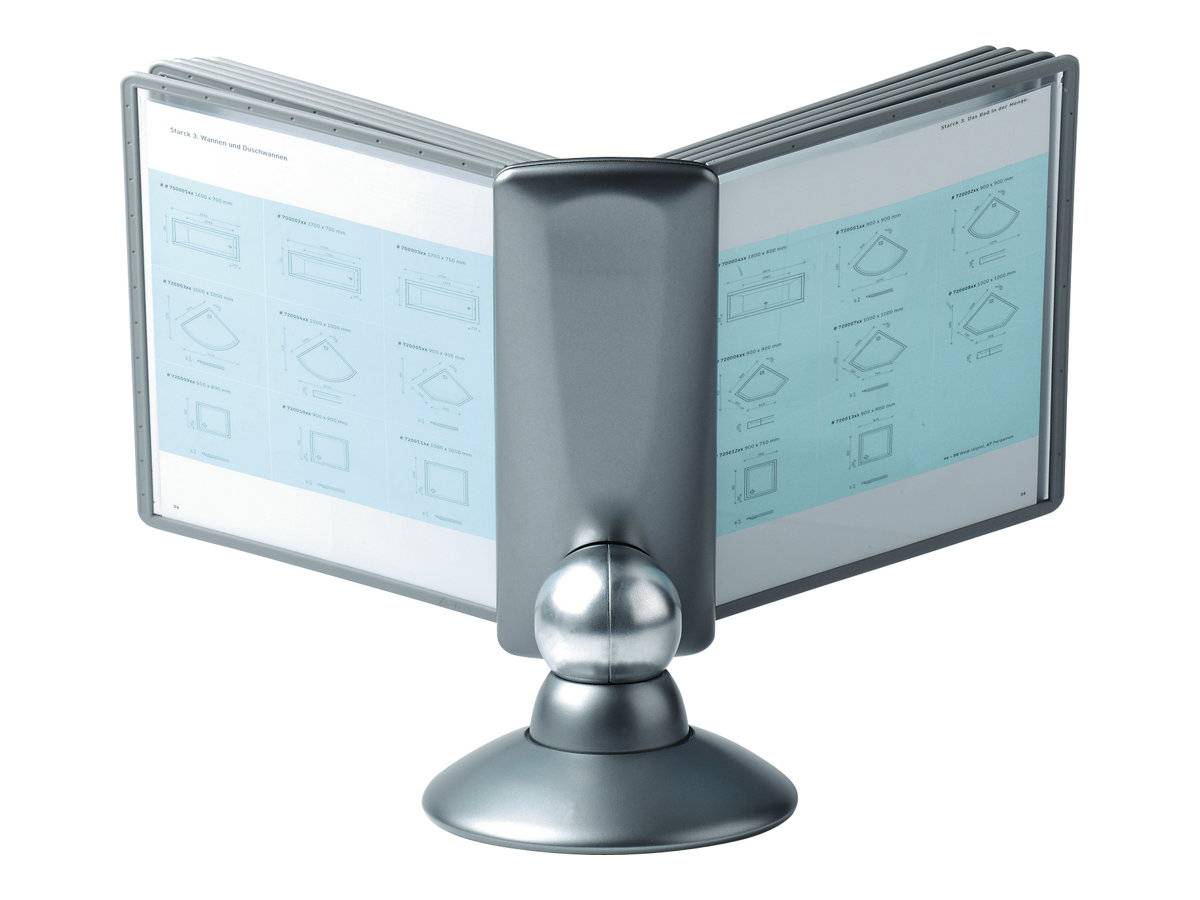 Duurzaam SherpaMotion-displaypaneelsysteem, 10 A4-grafietkleurige displaypanelen-5