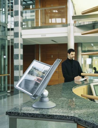 Duurzaam SherpaMotion-displaypaneelsysteem, 10 A4-grafietkleurige displaypanelen-8