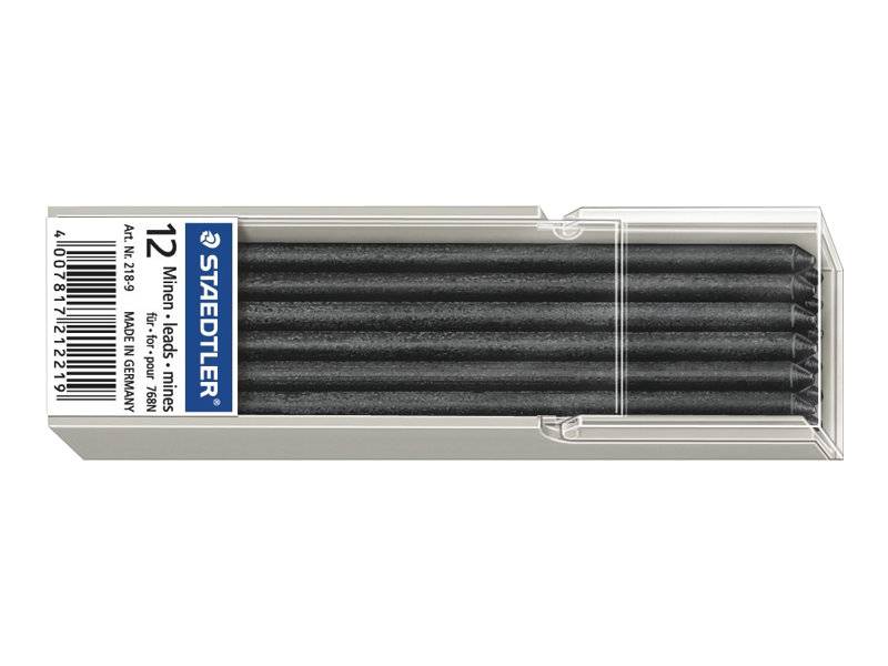 STAEDTLER Mine Lumocolor niet-permanent sw 12st-0
