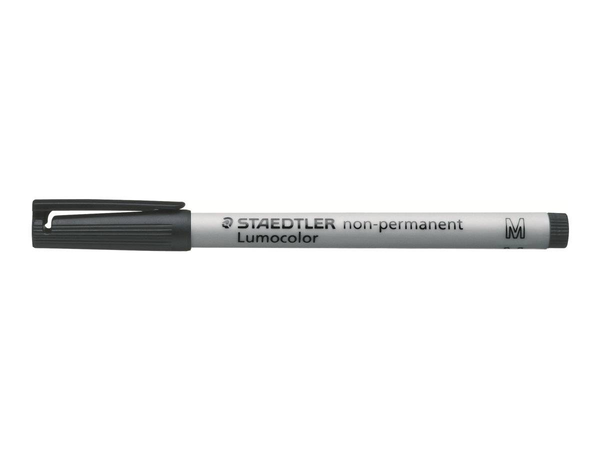Viltstift Staedtler Lumocolor 315 non permanent M zwart | 10 stuks-3