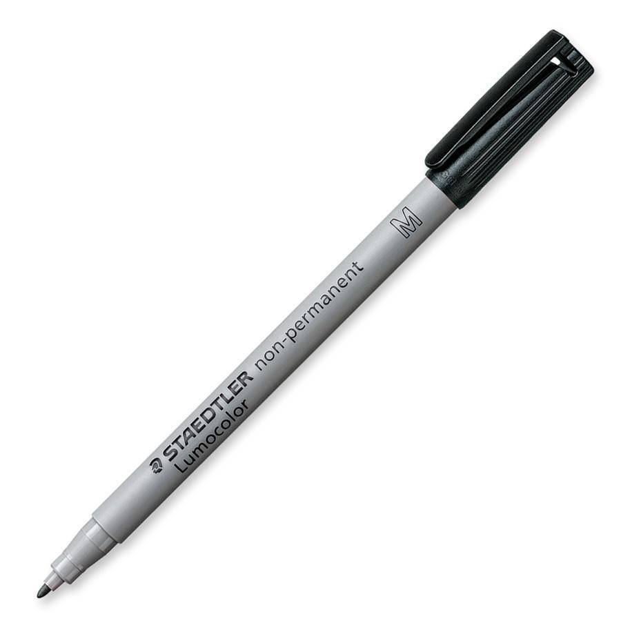 Viltstift Staedtler Lumocolor 315 non permanent M zwart | 10 stuks-4