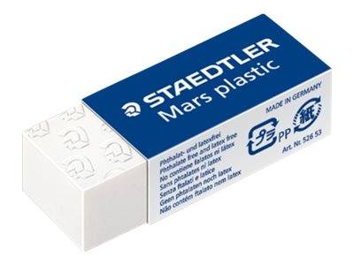 STAEDTLER Kunststoff-Radierer Mars plastic mini, weiß-0