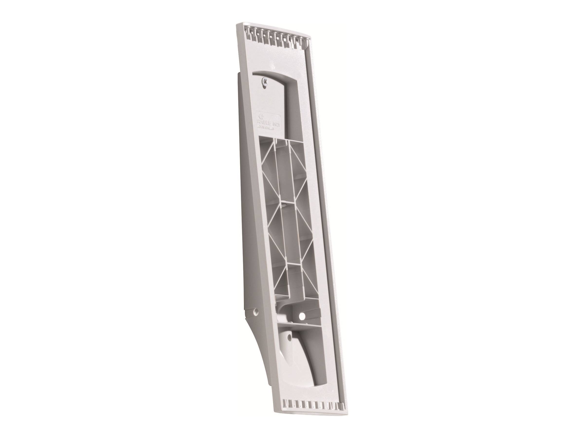 Wandhouder 10 zichtpanelen zwart/grijs polyamide met profielframef. DURABLE-7