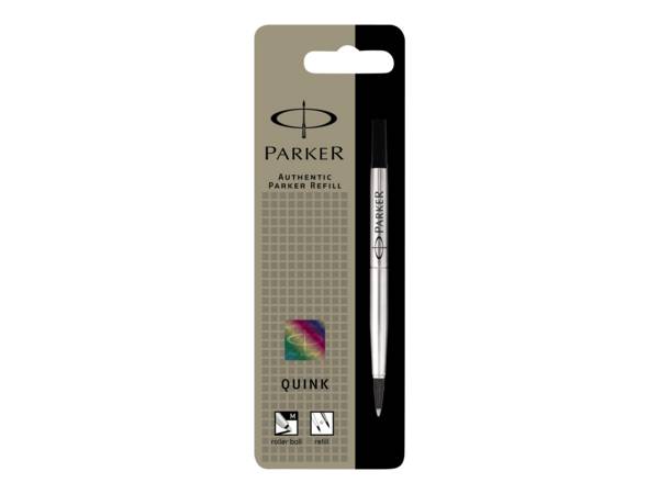 PARKER rollerbalvulling 1er M zwart blister
