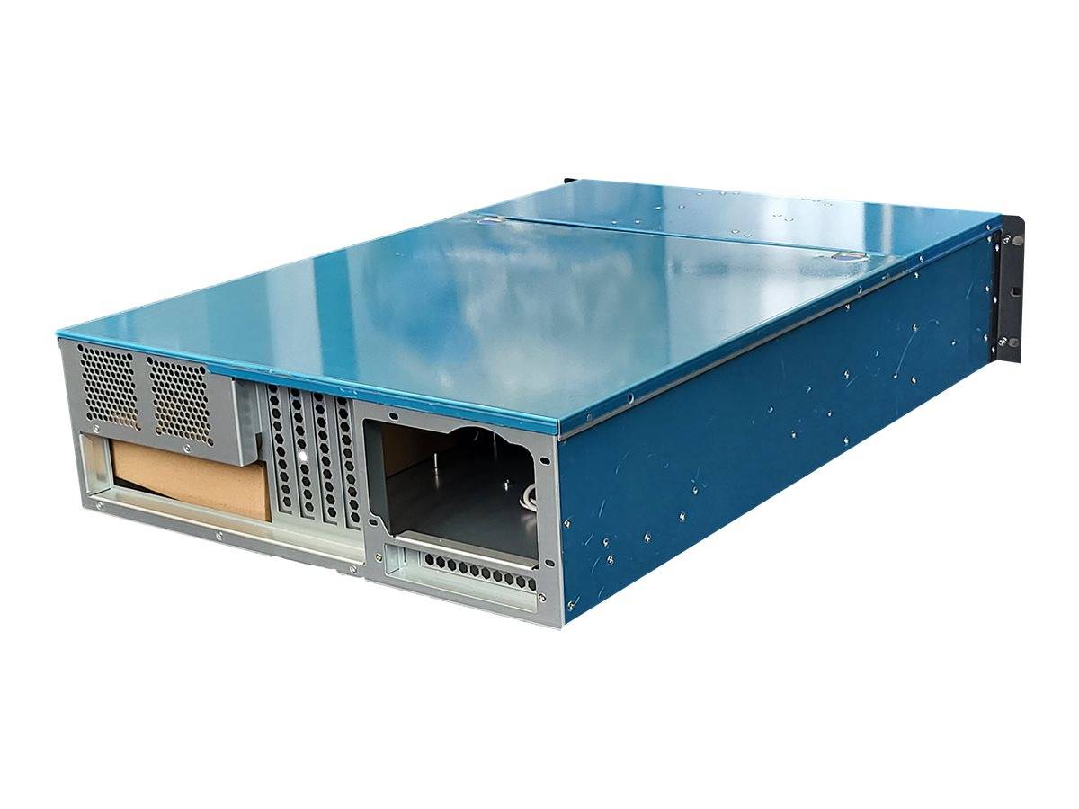 RealPower 106155 19 inch 1 x 19inch-industriële behuizing 3 HE Zwart-3