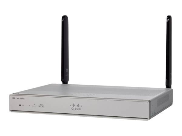 Cisco 1100 C1117-4P Router - 5 Poorten - PoE Ports - Management Port - 1.0 - Gigabit Ethernet - ADSL - Monteerbaar in re
