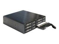 DeLOCK 5.25″ Mobile Rack for 6 x 2.5″ SATA HDD / SSD Wisselframe-0