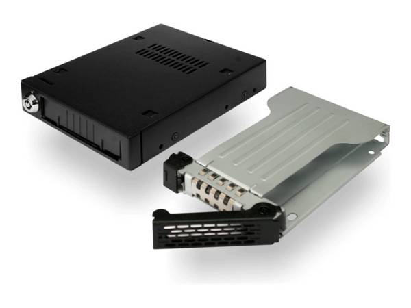 Wij-Ra. IcyDock 6,3 cm SATAI-III HDD&SSD in 1x3,5" 7-15 mm zwart