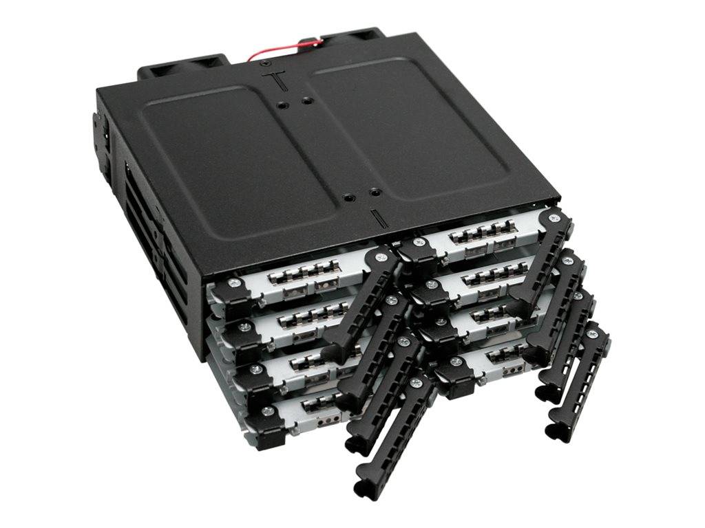 Achterpaneel IcyDock 8x6,3cm SATAI-III in 1x5,25" SSD/HDD 7mm-7