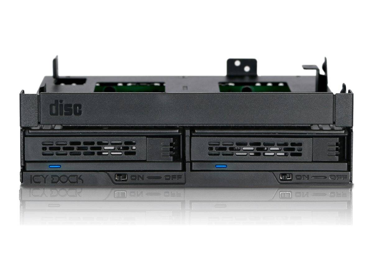 Wij-Ra. IcyDock 2x6,3cm SAS/SATA HDD&SSD in 5,25"+ 1xslim ODD retail-8