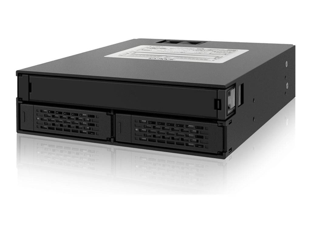 Achterpaneel IcyDock 2x6,3cm SATAI-III/SAS in 1x5,25" HDD/SSD-0